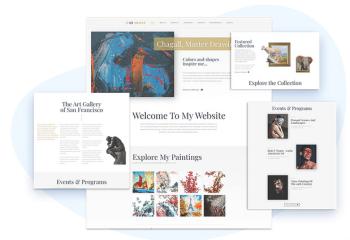 LT Artist Premium Art Design WordPress Theme